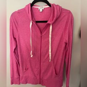 J crew zip up jacket with hood